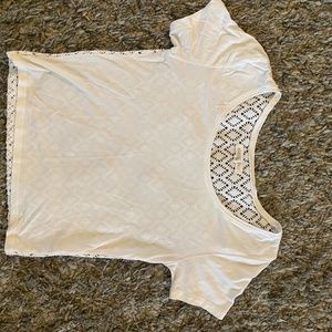 White Baby Tee